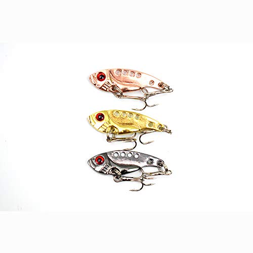 Yialia Vib isca de pesca de metal vibrações vivas isca isca de pesca isca dura artificial isca de pe