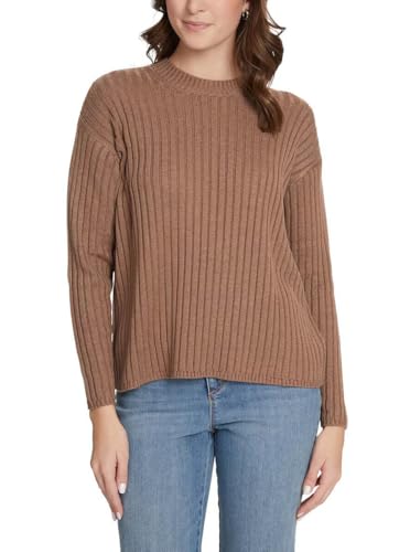 Jessica Simpson Women's Ribbed Crewneck Sweater