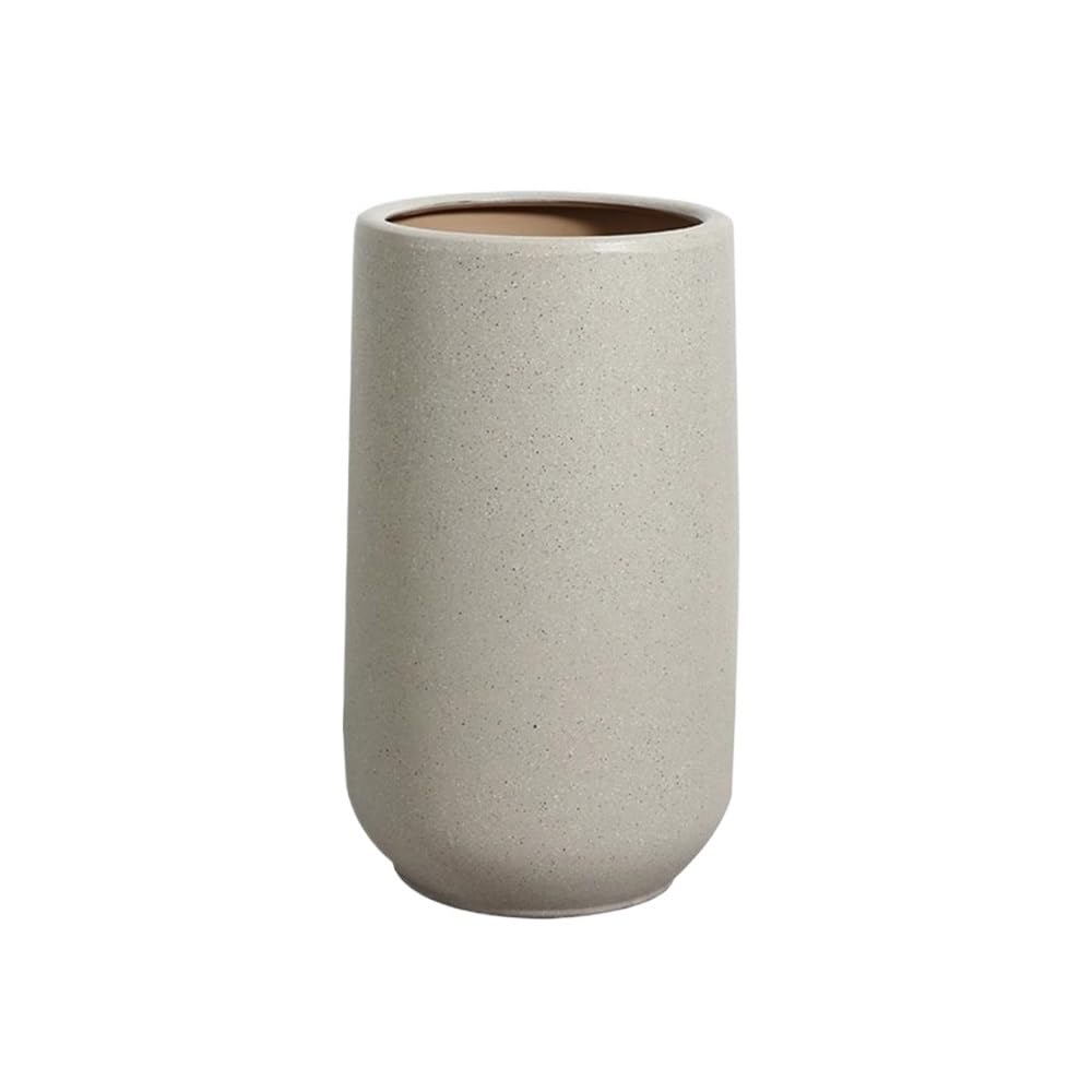 Pots de fleurs ronds sur pied en chanvre avec drainage pour le salon