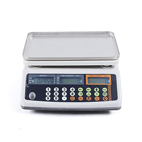 Báscula digital de precisión 0.1g hasta 30kg con pantalla LCD miniatura 1
