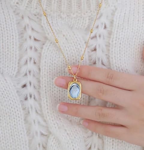 NAPRDNA Collana delicata per donna Collana in