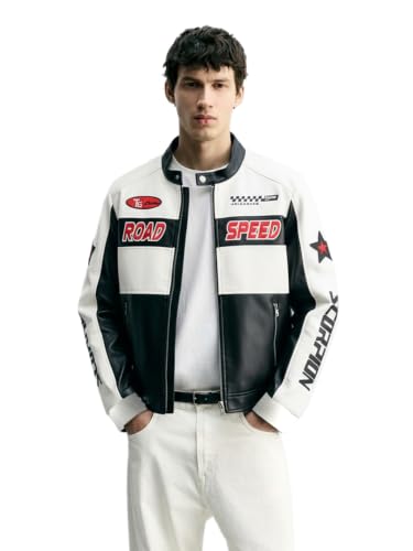 THE INDIAN GARAGE CO Men's Slim Fit White Jacket Optic White - Image 2