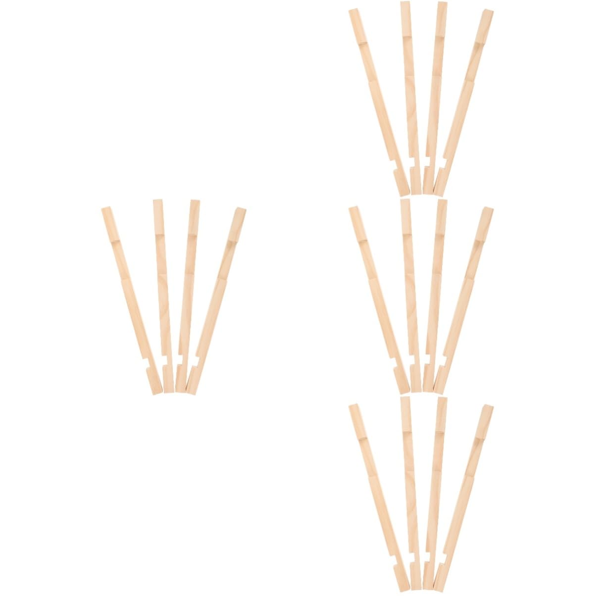 Milisten 4 Set Riduttori Per Alveari Legno Per Protezione Strumenti Per Apicoltura Per Apicoltori Principianti Ed Esperti Compatibili Con Tutti Tipi Alveari Controllo 4 Pezzi * 4