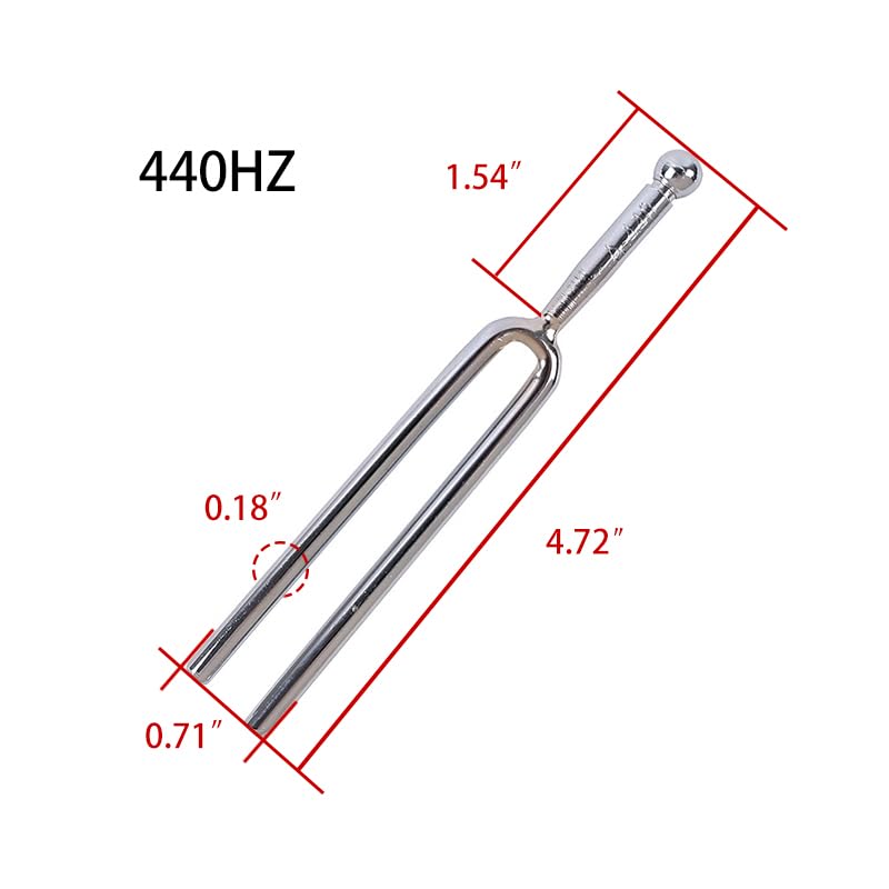 LannuMet Standard A Tuning 440Hz Piano Tuning Fork for Violin, Mandolin, Guitar