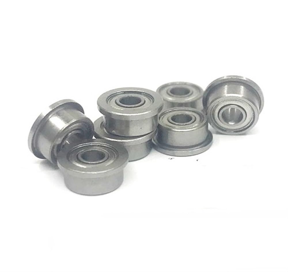 WTEPNQQDI MF85ZZ Bearing 5x8x2.5 mm ABEC-5 Miniature Flanged MF85 Z ZZ Ball Bearings