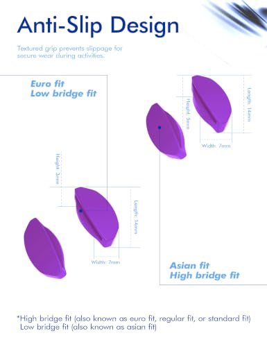 Image of SAUCER Replacement Nose Pieces Pads for Oakley Frogskins Range | Top Knot | Sielo | HSTN | Spindrift | Wildrye Sunglasses