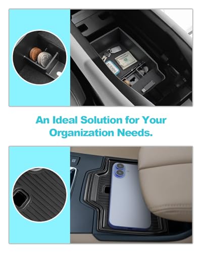 Image of CDEFG 2Pcs for 2026 Mazda CX5 Center Console Organizer Tray