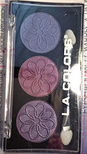 L.A. Colors 3 Color Eyeshadow, Iris