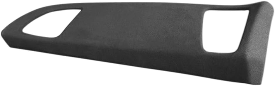 Cnthan7 Interior Stickers Suede Dashboard Panel Decor Cover Trim For Chevrolet Corvette C7 2014-2019, dark grey