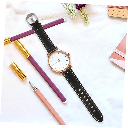 20mm Vintage Cowhide Leather Watch Strap Smooth Replacement Band for watches Unisex Design3
