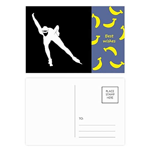 Cartes postales sport d'hiver lot de 20 à offrir pour des remerciements originaux
