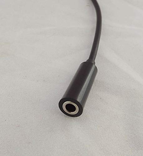 Adaptador corto audio macho a hembra 3.5mm miniatura 5