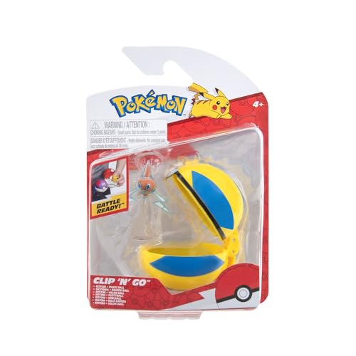 Pokemon - Clip 'n' Go - Rotom + bola rápida/juguetes