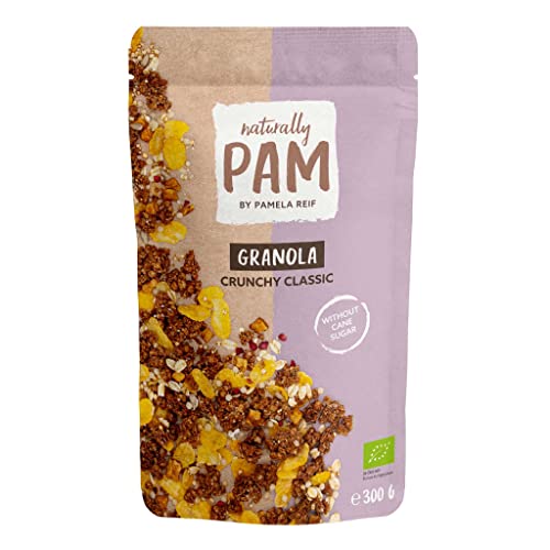 Naturally Pam Granola | Veganes Protein-Knusper-Müsli | Crunchy Classic – 1 x 300 g