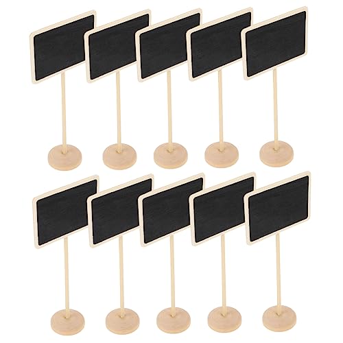 Levemolo 10 St Etiketter Mini Griffeltavla Liten Griffeltavla Pennformad Griffeltavla Liten Griffeltavla Skyltar Penna Trägriffeltavla Dekoration