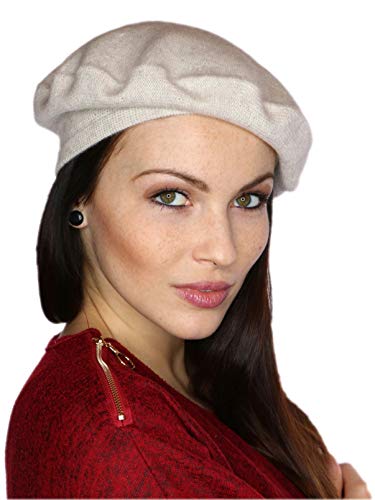 Prettystern Berretto Donna in Cachemire Cappello