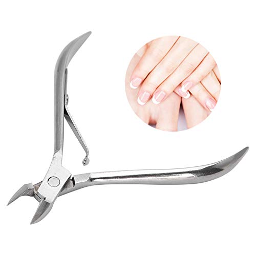 Nagelschaar, roestvrijstalen zilveren manicuregereedschappen, schoonheidsmanicuregereedschappen Trimmer Professionele… - Afbeelding 7