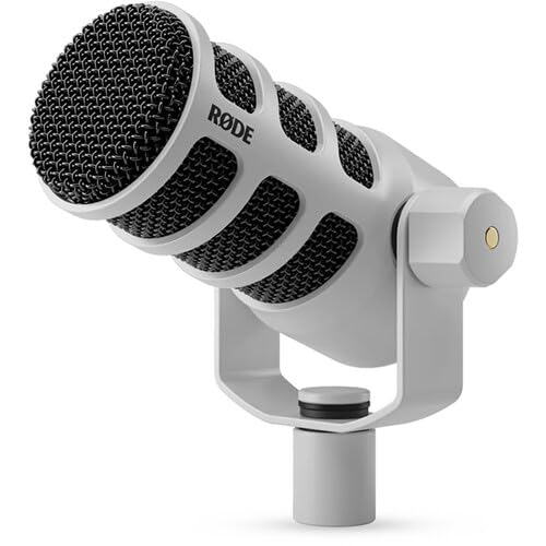 【美品/ケーブル付】RODE PodMic ダイナミックマイク 配信/実況 Amazon.com: Rode PodMic (White) Dynamic Broadcast Microphone with