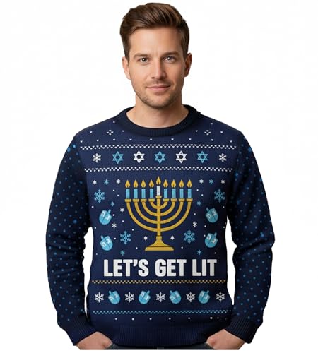 "Ugly" Hanukkah Sweater (Llama)