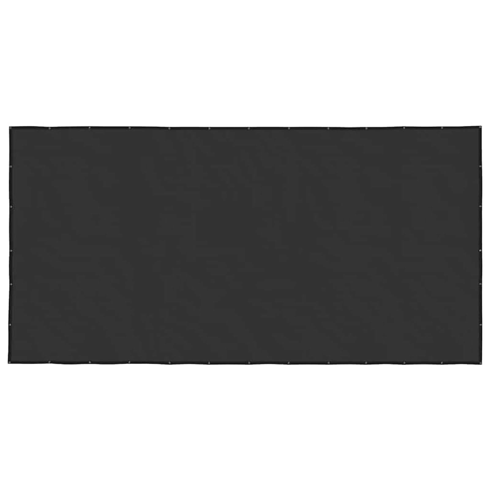 Homgoday Container-Abdecknetz 3x6m, HDPE-LKW-Planen-Netz, UV-beständig, schwarz, für Ladungssicherung im Transport 144998