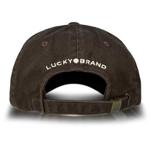 Image of Lucky Brand Classic Cotton Adjustable | Dad Hat | Baseball Cap | Golf | Fishing | Low Profile | 5 Panel Design