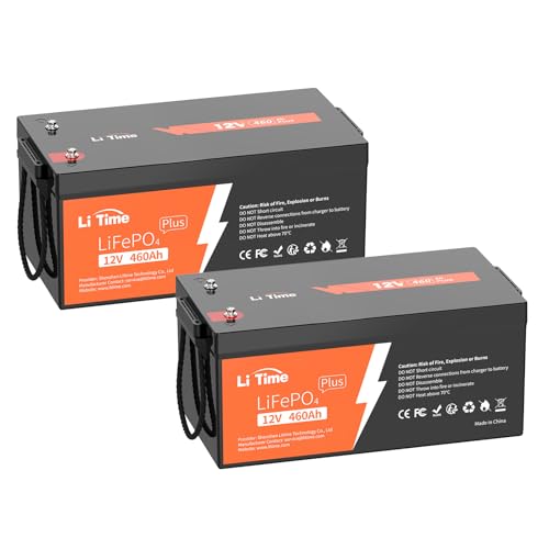 Amazon.co.jp: LiTime 12V460Ah リン酸鉄リチウムイオンバッテリー 