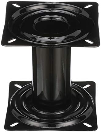 Miniatura 2 de Attwood 90720 Pedestal de asiento de 7" con recubrimiento en polvo negro