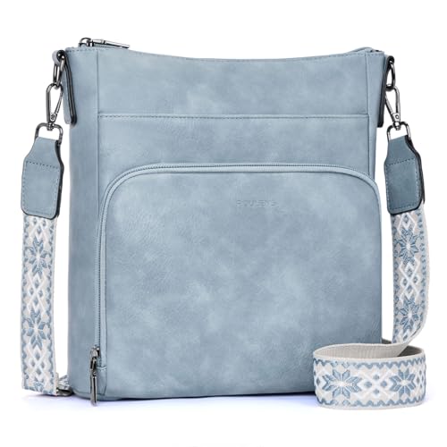 Sac à Main à Bandoulière de Taille Moyenne avec Poche Portefeuille Zippée