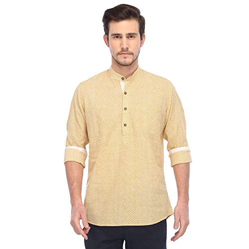 Image of Ethnix by Raymond Men's Cotton Regular Kurta