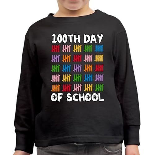 Wild Bobby 100th Day of School Cute Counting Pencils School Toddler Fleece3