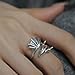 W WEILIRIAN Vintage Dragon Ring Silver Dragon Knuckle Ring Animal Open Finger Ring Retro Stacking Ring Handmade Adjustable Ring Jewelry for Women and Girls