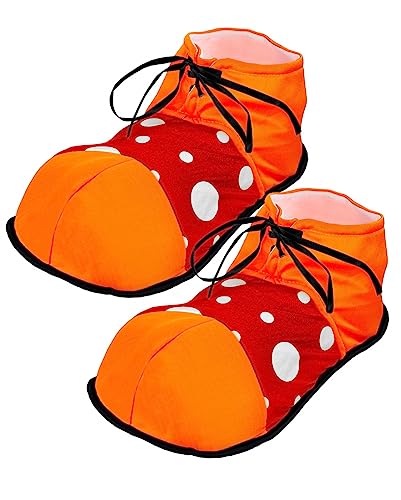 Horror Shop Zapatos De Payaso con Lunares