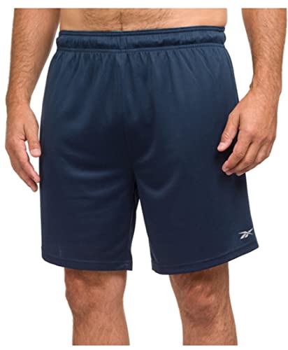 Short de sport homme Reebok taille M avec motif à pois bleus