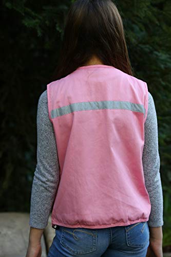 Kids Cargo Vest for Boys and Girls with Reflective Safety Straps4