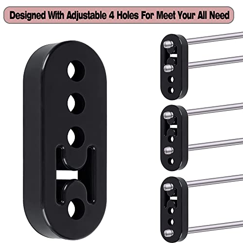 2 Pcs 4 Hole Exhaust Hanger Rubber, Universal Hole Size Diameter 0.47Inch (12Mm), Muffler Bracket Mount, Rubber Insulator For Car/Truck/Suv #TOP4