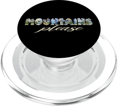 Montagne Per favore Natura Scenic Escursionismo Avventura PopSockets PopGrip per MagSafe