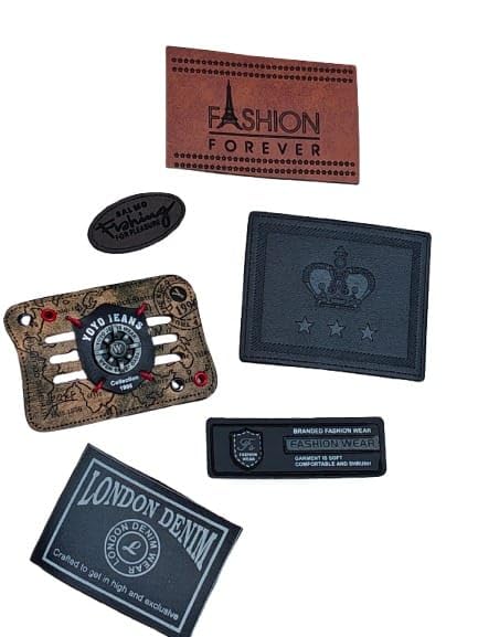 Leather Patch for Jacket,Jeans,Bags etc Stitching Patches (Piece 6)