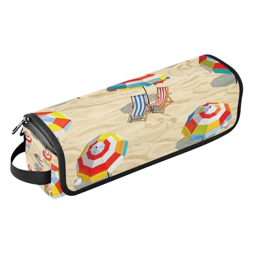 Borsa da viaggio per strumenti per capelli con tappetino rimovibile resistente al calore organizer per per accessori per la cura dei lettini estivi da spiaggia