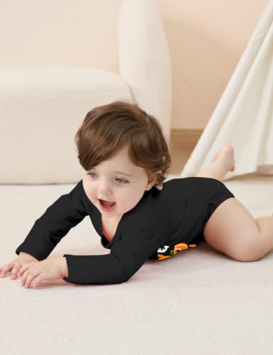 BFUSTYLE Baby Boys Girls Long Sleeve Romper Infant Funny Bodysuit Outfit 0-18 Months4