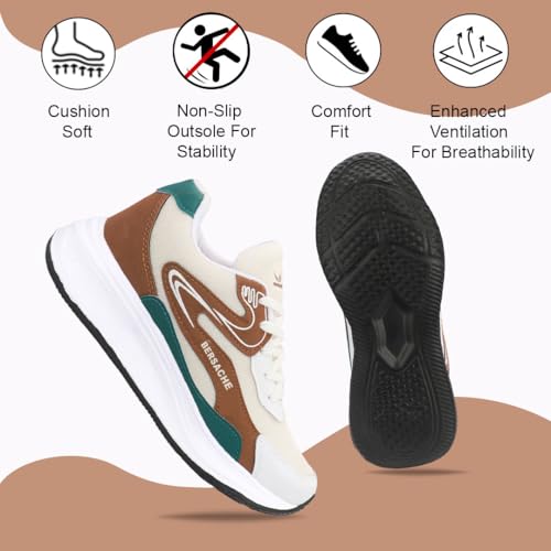 Image of BERSACHE Casual Sneaker Shoe for Men| Soft Cushioned Insole, Slip-Resistance Casuals for Men