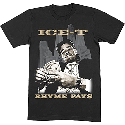 Image of Ice-T Make It Official Tee T-Shirt Mens Unisex (Large) Black