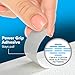 SlipX Solutions Adhesive Anti-Slip Safety Treads, Non Slip Shower Stickers, Reliable Grip for Bathtubs, Showers, Pools, Boats, Stairs & More, Safety Stickers (12 Pack, 7.5” x 0.75”, White)
