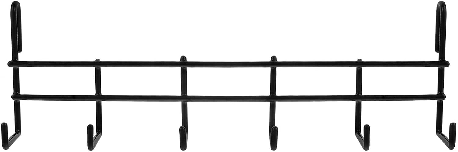 Space Saving Wall Mounted Hook Organizers Pack of 4 Featuring 6 Hook Each for Efficient Backpacks Keys Utensils Towels Strong image 5