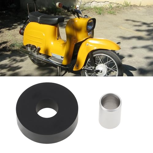OTOTEC 6-teiliges Motorrad-Tankbefestigungsset 6x8x12mm Buchsen 8x22x6mm Gummilager Kompatibel mit Simson Schwalbe KR50 KR51/1 KR51/2