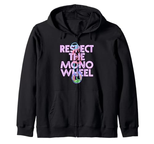 Monociclista Respect The Monowheel Sudadera con Capucha