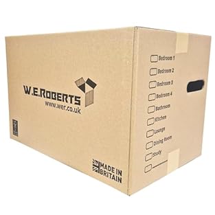 Moving Boxes with Hand Holes: Our cardboard boxes are equipped with convenient hand holes, ensuring easy and secure transportation. These moving boxes large strong are perfect for carrying heavy items effortlessly. Organized Moving Solution: Designed...