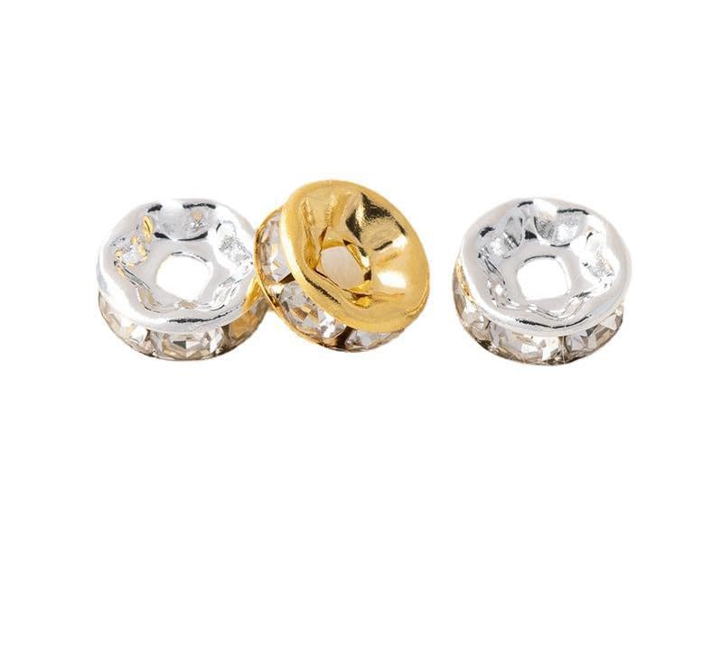 KTGCOZSPack of 100 Fishing Copper Beads Fishing Wedding Spinner Rig Making Supplies Walleye DIY