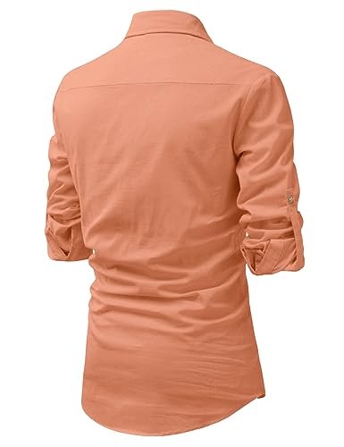 Image of Vida Loca Men Cotton Full Sleeve Casual Spread Collor Slim Fit Short Kurta for Men and Boys (Pack of 2)