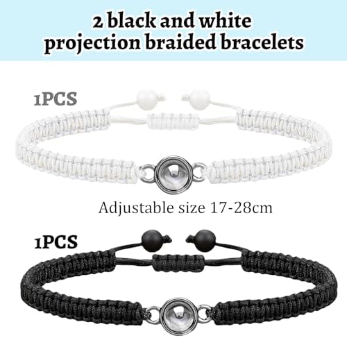 Pulseras para parejas con proyección de amor 41w uC+AKsL. AC SR38. SL1000