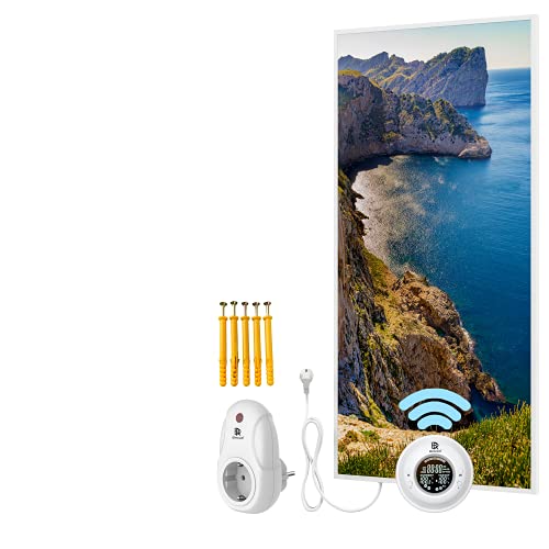 Bringer Imagen Calefacción Por Infrarrojos Con Marco Calentador De Imagen 60 X 120 X 1,8 Cm Mallorca, España Bringer Imagen Calefacción Por Infrarrojos Con Marco Calentador De Imagen 60 X 120 X 1,8 Cm Mallorca, España